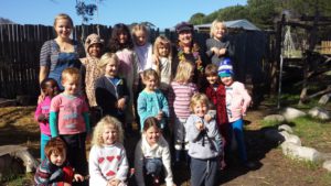 Jule with KG class