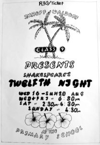 Play poster class 9